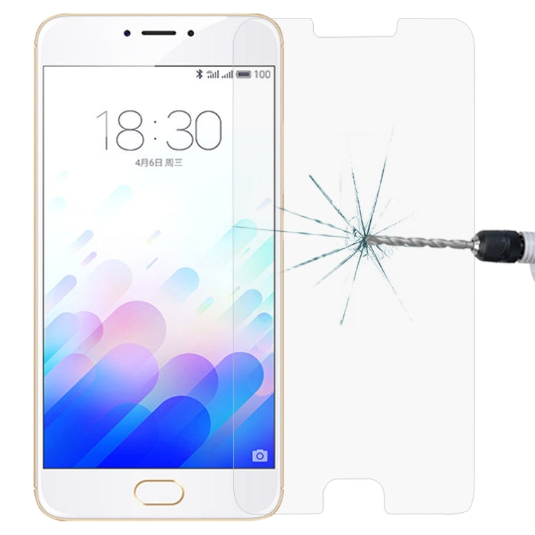 For Meizu M3 Note / Meilan Note 3 0.26mm 9H Surface Hardness 2.5D Explosion-proof Tempered Glass Screen Film, For M3 Note / Meilan Note 3