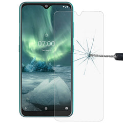 For Nokia 7.2 2.5D Non-Full Screen Tempered Glass Film, For Nokia 7.2