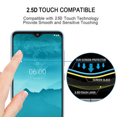 For Nokia 6.2 Full Glue Full Cover Screen Protector Tempered Glass film, For Nokia 6.2