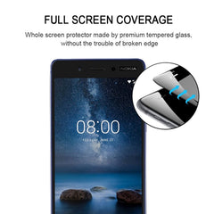 Full Glue Full Cover Screen Protector Tempered Glass film for Nokia 8, For Nokia 8