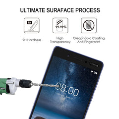 Full Glue Full Cover Screen Protector Tempered Glass film for Nokia 8, For Nokia 8