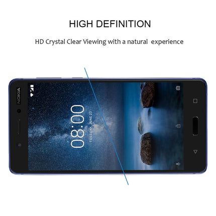 25 PCS Full Glue Full Cover Screen Protector Tempered Glass film for Nokia 2.1, For Nokia 2.1