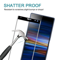 9H 3D Curved Full Screen Tempered Glass Film for Sony Xperia 10, For Sony Xperia 10(1 PC)