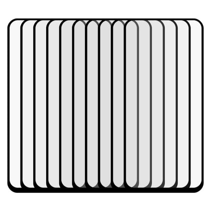 For OPPO A52 25 PCS Full Glue Full Screen Tempered Glass Film