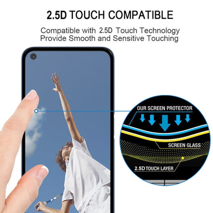 For OPPO A52 25 PCS Full Glue Full Screen Tempered Glass Film