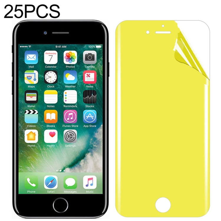 25 PCS For iPhone 7 Plus / 8 Plus Soft TPU Full Coverage Front Screen Protector, For iPhone 7 Plus(25 PCS)