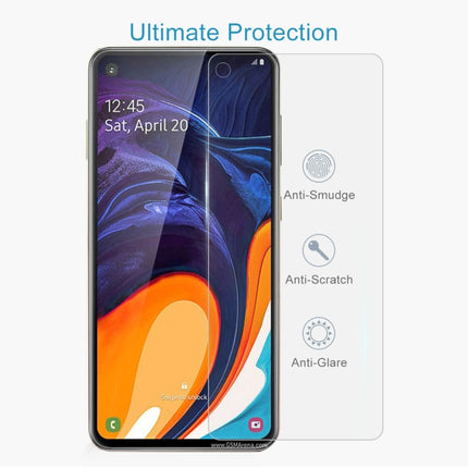 2.5D Non-Full Screen Tempered Glass Film for Galaxy A60, For Galaxy A60 (1 PC)