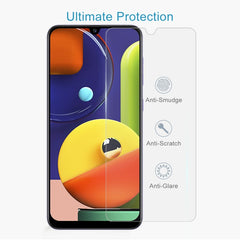 50 PCS For Galaxy A50s 2.5D Non-Full Screen Tempered Glass Film, For Galaxy A50s (50 PCS)