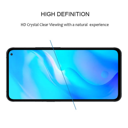 25 PCS For Vivo X30 Full Glue Full Cover Screen Protector Tempered Glass Film