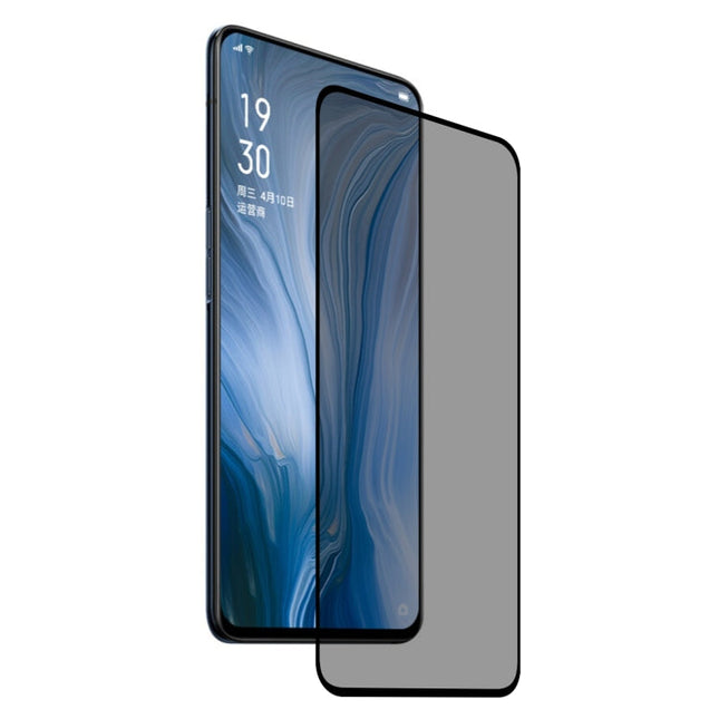 Full Cover Anti-spy Tempered Glass Film for OPPO Reno, For OPPO Reno