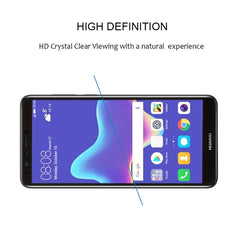 0.26mm 9H 2.5D Anti-scratch Silk-screen Tempered Glass Full Screen Film for Huawei Y9 (2018), For Y9 (2018) (1 PCS) Black, For Y9 (2018) (1 PCS)