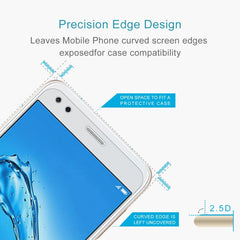 100 PCS for Huawei Y6 Pro (2017) 0.26mm 9H Surface Hardness 2.5D Curved Edge Tempered Glass Screen Protector, For Y6 Pro (2017)