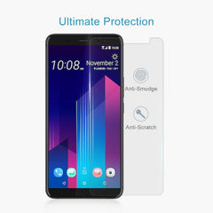 For HTC U11+ 0.26mm 9H Surface Hardness 2.5D Curved Edge Tempered Glass Screen Protector, For U11+ (1 PC)