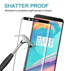 For OnePlus 5T 3D Curved Edge 9H Hardness HD Tempered Glass Screen Protector, For OnePlus 5T