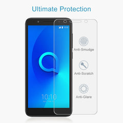 For Alcatel 1X 2.5D Non-Full Screen Tempered Glass Film, Alcatel 1X (1 PC)