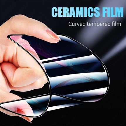 25 PCS 2.5D Full Glue Full Cover Ceramics Film for Huawei Honor Play 8A / Y6 (2019) / Y6 Prime (2019)