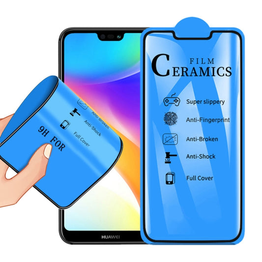 2.5D Full Glue Full Cover Ceramics Film for Huawei P20 Lite / Nova 3e, For Huawei P20 Lite / Nova 3e (1 PC)