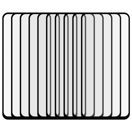 For OPPO Realme X3 25 PCS Full Glue Full Screen Tempered Glass Film