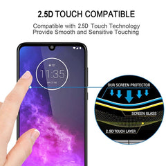 For Motorola One Zoom Full Glue Full Screen Tempered Glass Film, For Motorola One Zoom