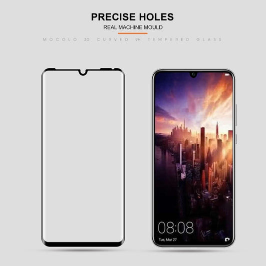 mocolo 0.33mm 9H 3D Full Glue Curved Full Screen Tempered Glass Film for Huawei P30 Pro, For Huawei P30 Pro