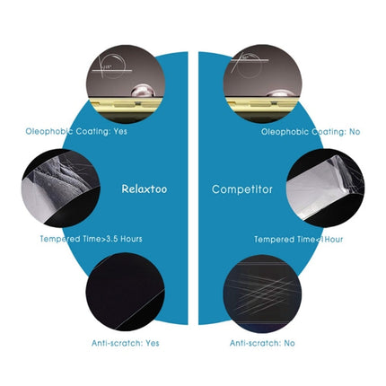 For OPPO Find X2 9H HD 3D Curved Edge Tempered Glass Film (Black)