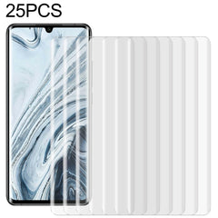 25 PCS For Xiaomi Mi Note 10 Pro 9H HD 3D Curved Edge Tempered Glass Film (Black), For Xiaomi Mi Note 10 Pro(25 PCS), For Xiaomi Mi Note 10 Pro(Black)(25 PCS)