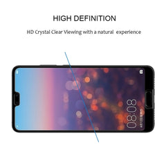 25 PCS 9H Silk Print Full Screen Full Tempered Glass Film for Huawei P20, For Huawei P20 (25 PCS)