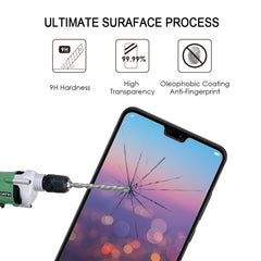 25 PCS 9H Silk Print Full Screen Full Tempered Glass Film for Huawei P20, For Huawei P20 (25 PCS)