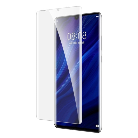 UV Liquid Curved Full Glue Tempered Glass for Huawei P30 Pro, For Huawei P30 Pro