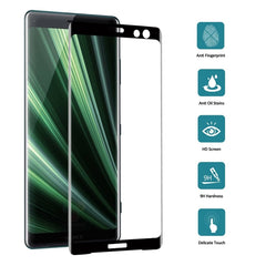 9H 3D Curved Full Screen Tempered Glass Film for Sony Xperia XZ3, For Sony Xperia XZ3(1 PC)