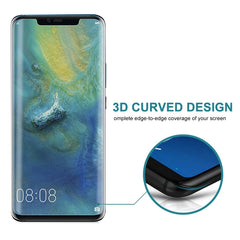 9H 3D Curved Anti-glare Tempered Glass Film for Huawei Mate 20 Pro, For Huawei Mate 20 Pro