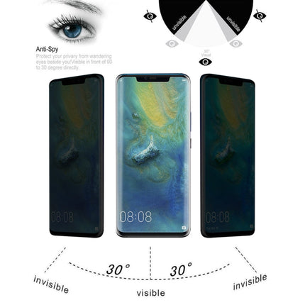 9H 3D Curved Anti-glare Tempered Glass Film for Huawei Mate 20 Pro
