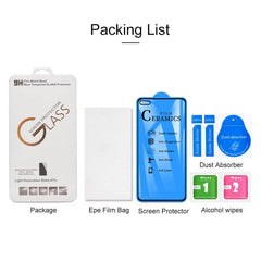 For Huawei P40 2.5D Full Glue Full Cover Ceramics Film, For Huawei P40 (1 PC)