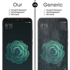 0.26mm 9H 2.5D Tempered Glass Film for Xiaomi Mi 6X & A2, For Mi 6X (1 PC)