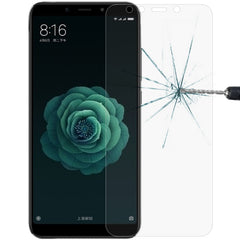 0.26mm 9H 2.5D Tempered Glass Film for Xiaomi Mi 6X & A2, For Mi 6X (1 PC)