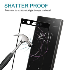 For Sony Xperia XZ1 Compact 0.26mm 9H Surface Hardness 3D Full Screen Tempered Glass Screen Protector, Sony Xperia XZ1 Compact