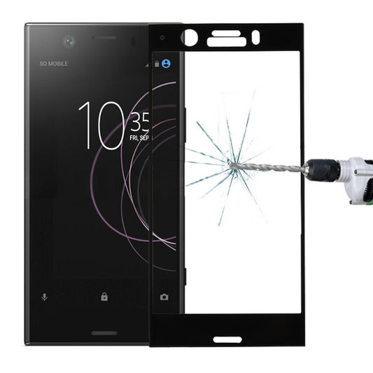 For Sony Xperia XZ1 Compact 0.26mm 9H Surface Hardness 3D Full Screen Tempered Glass Screen Protector, Sony Xperia XZ1 Compact, For Xperia XZ1 Compact