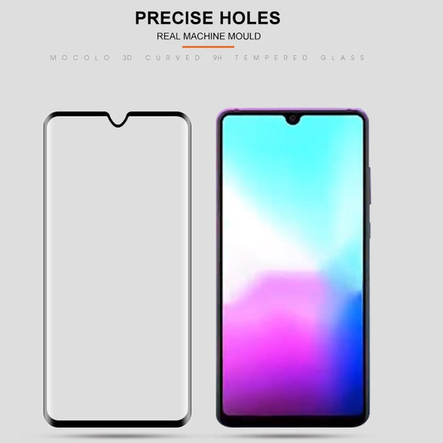 mocolo Full Glue 0.33mm 9H 3D Round Edge Tempered Glass Film for Huawei Mate 20, Huawei Mate 20