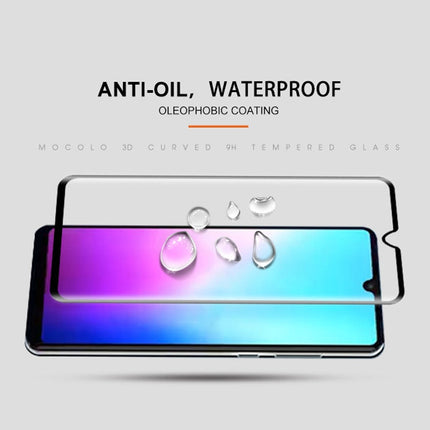 mocolo Full Glue 0.33mm 9H 3D Round Edge Tempered Glass Film for Huawei Mate 20, Huawei Mate 20
