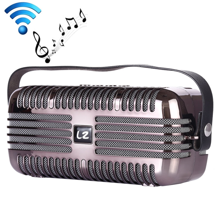 LZ E27 DC 5V Portable Wireless Speaker with Hands-free Calling, Support USB & TF Card & 3.5mm Aux, E27