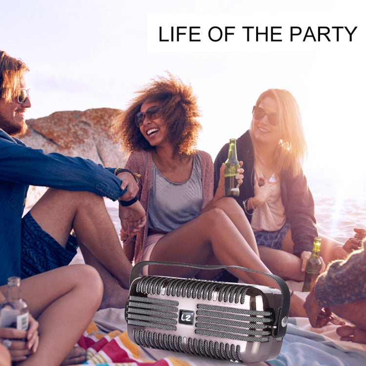 LZ E27 DC 5V Portable Wireless Speaker with Hands-free Calling, Support USB & TF Card & 3.5mm Aux, E27