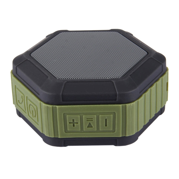 BT508 Portable Life Waterproof Bluetooth Stereo Speaker with Built-in MIC & Hook, Support Hands-free Calls & TF Card & FM, Bluetooth Distance: 10m