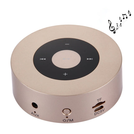 A8 Portable Stereo Bluetooth Speaker Built-in MIC, Support Hands-free Calls / TF Card / AUX IN, Pink, Silver, Gold, Grey, Red