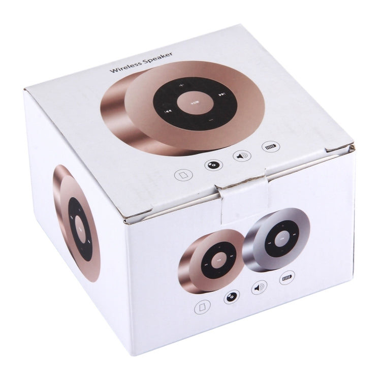 A8 Portable Stereo Bluetooth Speaker Built-in MIC, Support Hands-free Calls / TF Card / AUX IN, Pink, Gold, Grey, Red, Silver