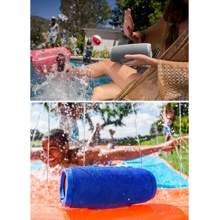 Charge3 Life Waterproof Bluetooth Stereo Speaker, Built-in MIC, Support Hands-free Calls & TF Card & AUX IN & Power Bank