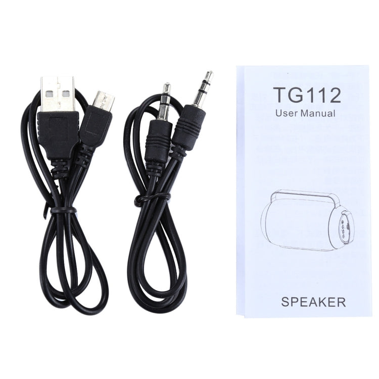 with Mic & FM Radio Function, Support Hands-free & TF Card & U Disk Play, TG112