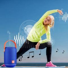 Built-in MIC, Support Hands-free Calls & TF Card & AUX IN & FM, Bluetooth Distance: 10m, TG107