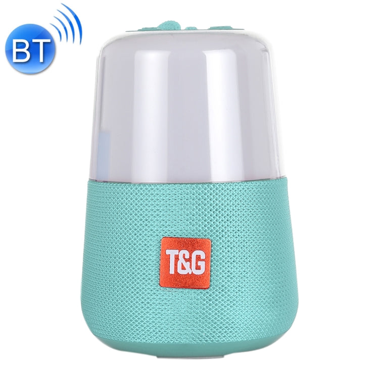 T&G TG168 Portable Wireless Bluetooth V5.0 Stereo Speaker with Handle, Built-in MIC, Support Flashing LED Light & TF Card & U Disk & AUX IN & FM, TG168