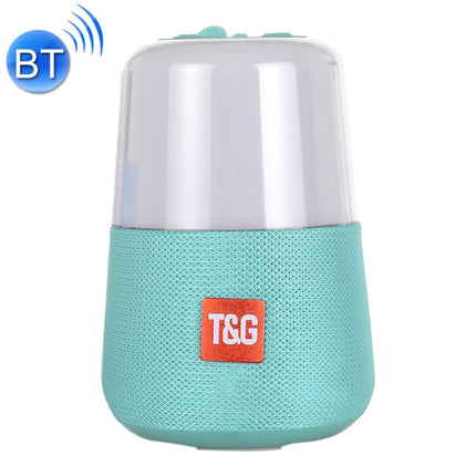 T&G TG168 Portable Wireless Bluetooth V5.0 Stereo Speaker with Handle, Built-in MIC, Support Flashing LED Light & TF Card & U Disk & AUX IN & FM, TG168