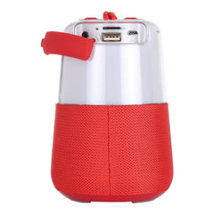 T&G TG168 Portable Wireless Bluetooth V5.0 Stereo Speaker with Handle, Built-in MIC, Support Flashing LED Light & TF Card & U Disk & AUX IN & FM, TG168